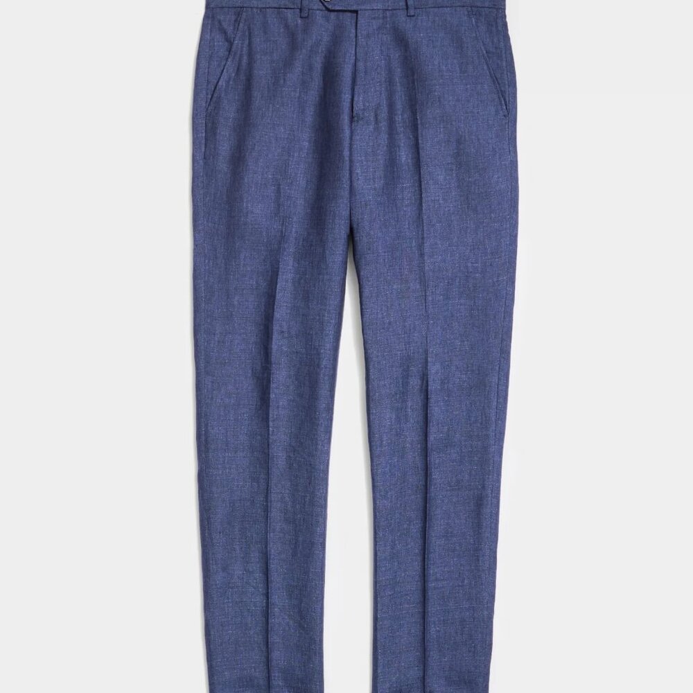 Todd Snyder - Italian Linen Soft Sutton Suit Trouser in Navy